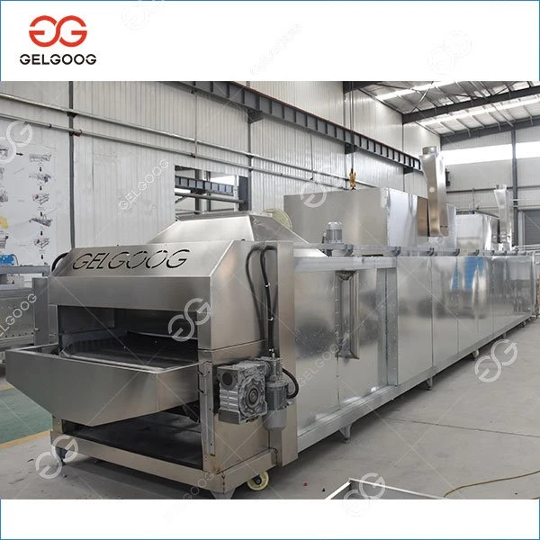 Gas Type Dry Fruit Roasting Machine