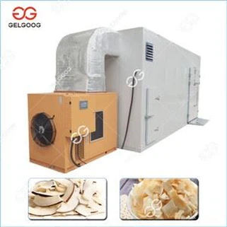 Línia de producció automàtica de xips de coco